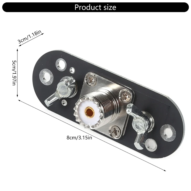 Einfach zu verwendender Antennenadapter, Kurzwellenantennen-Adapterplatine für eine effiziente Array-Verbindung in der