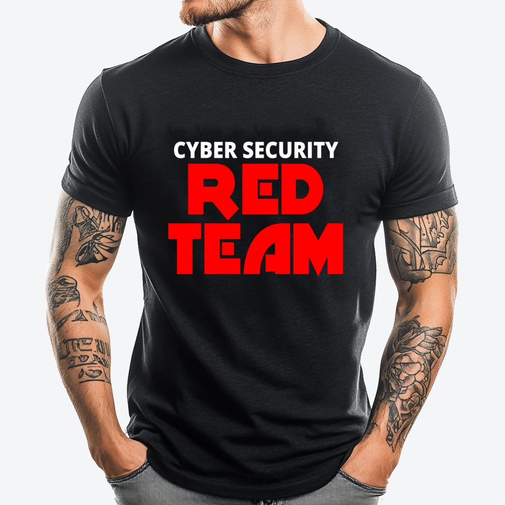 

Cyber Security Red Team Hacking Computer Hacker Fun Streetwear Men New Shirts And T-Shirts Graphic tshirts