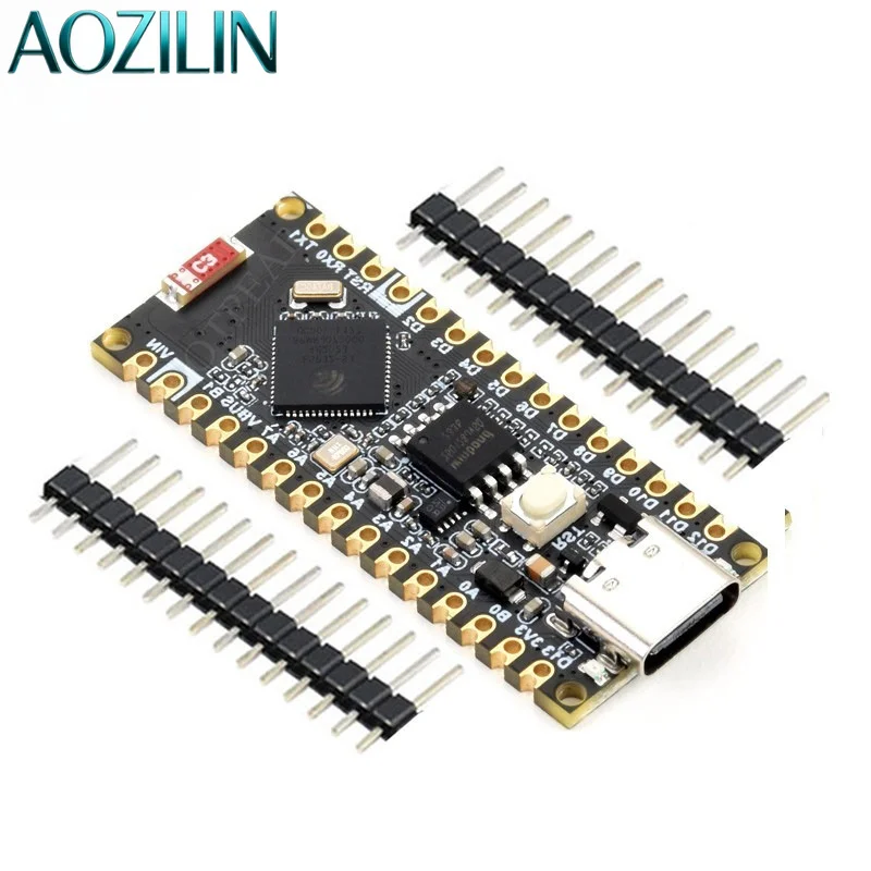 AOZILIN ESP32 S3 Nano MCU Board ESP32-S3-WROOM-1-N16R8 Arduino Compatible XiaoZhi AI Voice Development Kit