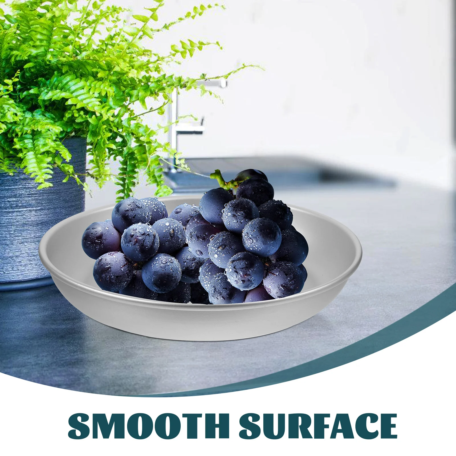 

Aluminum Alloy Outdoor Picnic Tray Seamless Fruit Snack Cooling Veggie Trays For Serving Storage Veggie-serving Portable Display
