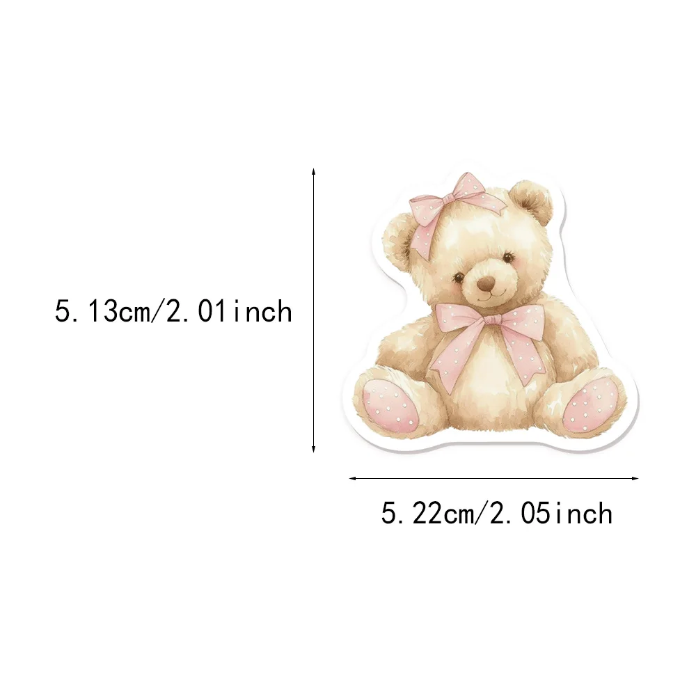 50 قطعة من ملصقات الكتابة على الجدران الإبداعية من سلسلة مذكرات النفايات الوردية، ملصقات الأمتعة ذاتية الصنع لكوب الماء والكمبيوتر اللوحي #5