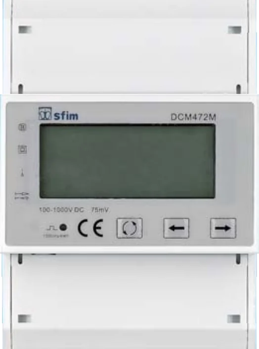 Three-Phase Bidirectional Digital Display High Accuracy kWh Energy Meter Electric Wattmeter for DIN Rail Installation RS485