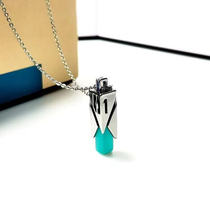 Miku Anime Peripheral Necklace Cartoon Fluorescent Jewelry Pendant Accessories Couple Gifts Fans Collect Birthday Gifts view 5