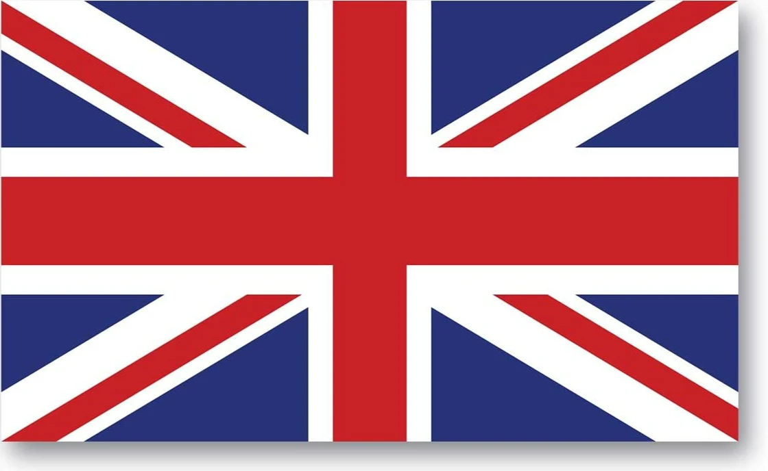 English Flag Car Sticker Suitable for Computer Sticker Trolley Case Wall Bumper Sticker Waterproof A4 Q3 Auto Decoration