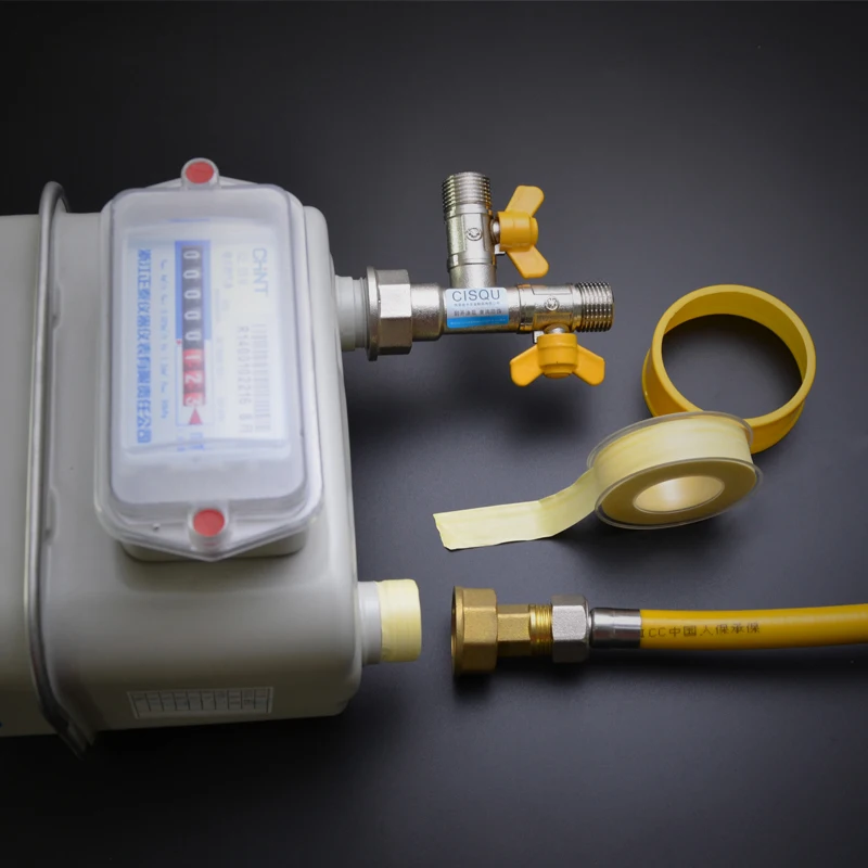 PTFE Con Dấu Chủ Đề Băng Tự Nhiên Gas Nối Nguyên Liệu Với Hộ Gia Đình Dầu Khí-Miễn Phí Niêm Phong Băng Với Ống Chủ Đề kết Nối