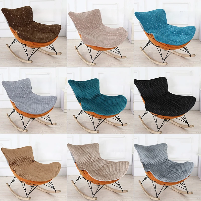 

Autumn Winter Rocking Chair Recliner Cushion Universal Rocking Chair Cushion Cover Lazy Sofa Seat Cushion Lobster Chair Cover