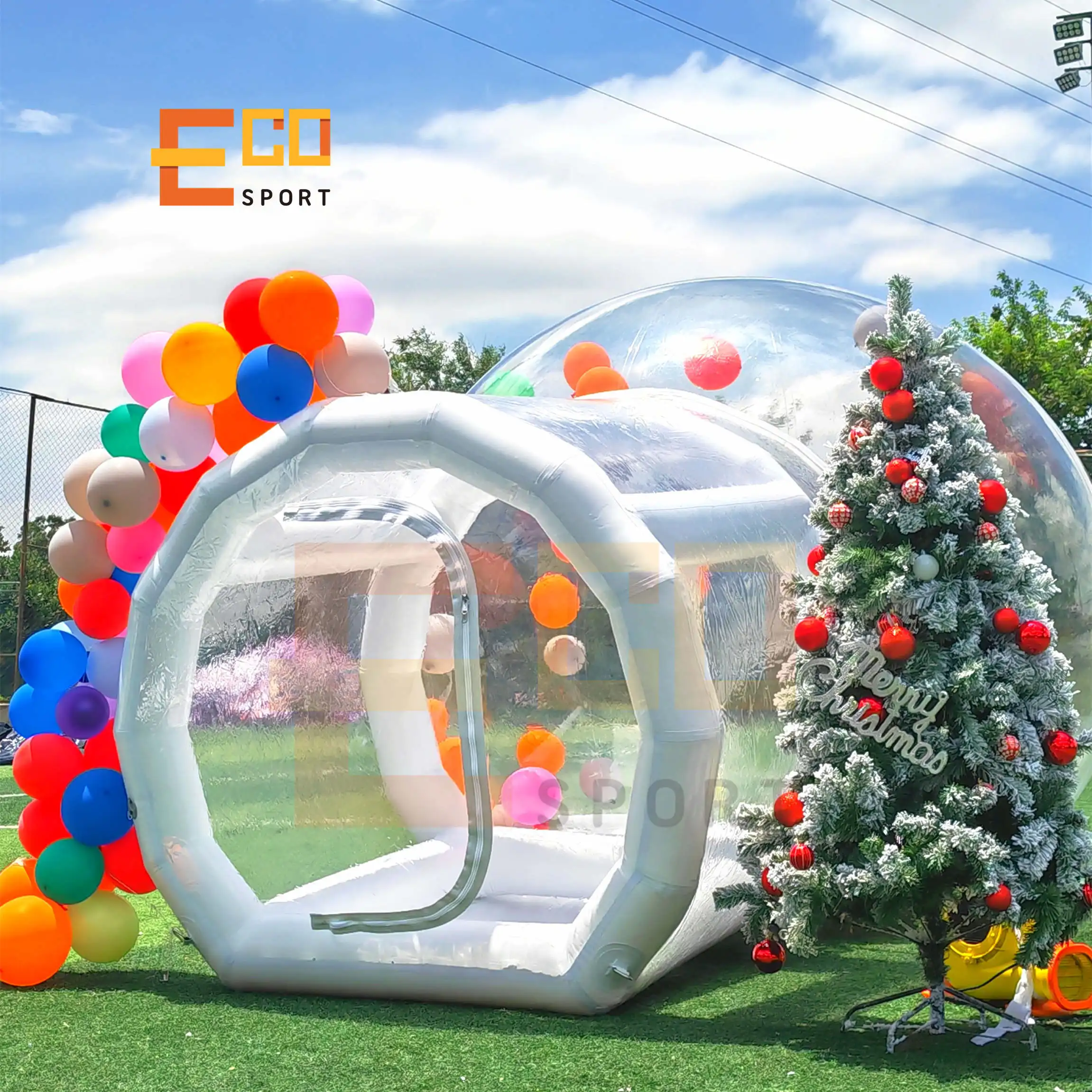 Commerciële Kwaliteit Pvc Opblaasbare Moderne Bubble House Luchtballon Bellentent Voor Feest/Evenement/Bruiloft Te Koop