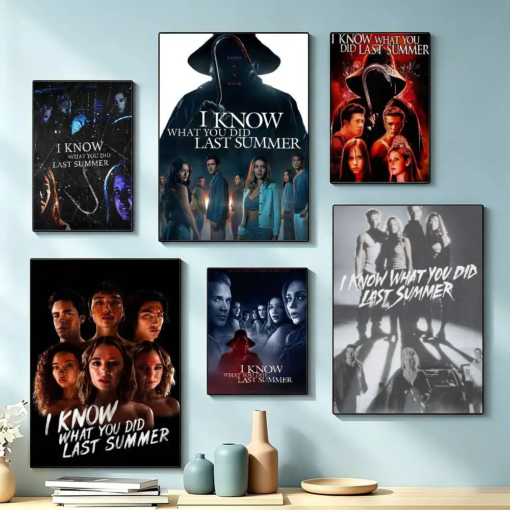 I Know What You Did Last Summer  Poster High Quality Dorm Living Room Aesthetic Wall Decoration Painting Stickers Gift