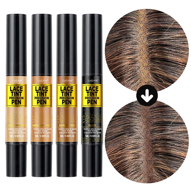 Lace Tint Pen for Wigs - Seamless Blend, Easy to Apply, Long-Lasting & Natural Finish | Precision Parting for The Ultimate Melt