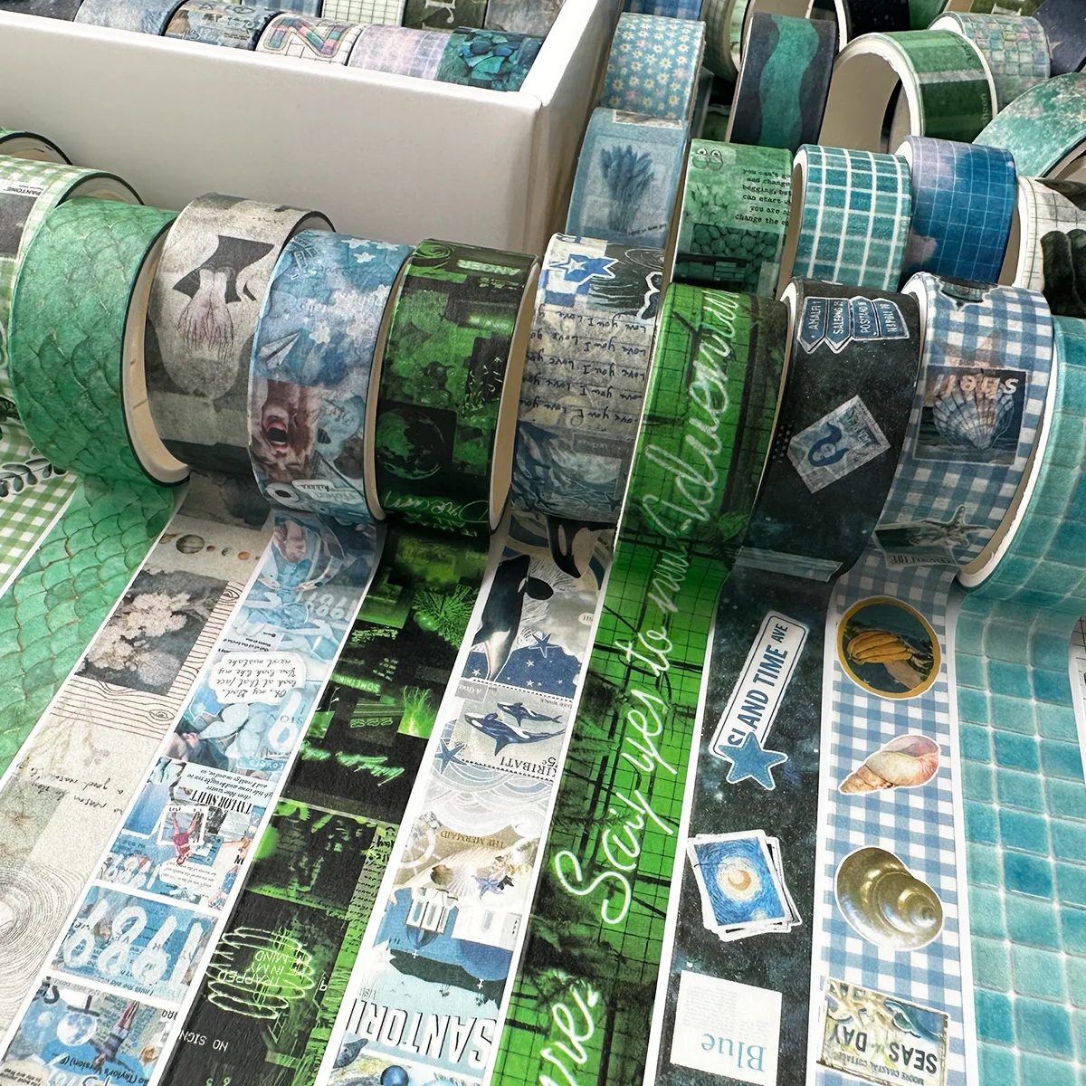 

Washi Tape Set Large Bundle Ins Style Cute Decorative Paper Tape for Journaling Planner DIY Craft Supplies Cheap Price