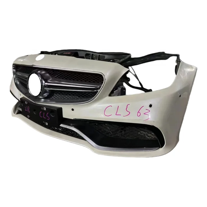

Tom AutoUsed Original Front Bumper For Mercedes Benz CLS63 AMG W218 Car Parts Car Accessories For Mercedes Benz Bumper W218