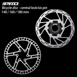 Center Lock Brake Disc and 6 Bolt Brake Disc Rotor Strong Heat Dissipation Floating 140mm 160mm 180mm, for MTB / Road