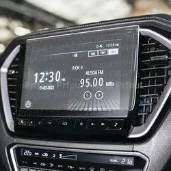 Tempered Glass Screen Protector For ISUZU MU-X 2023 MUX Car infotainment GPS Navigation Display Protect Sticker