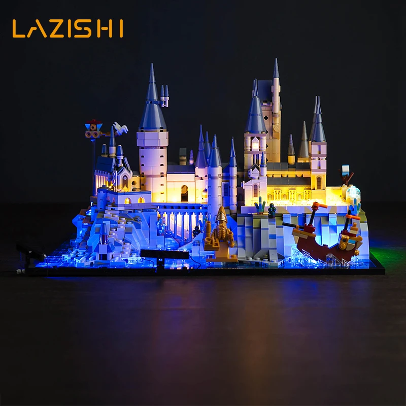 Lazishi LED light 76419 set suitable for Hogwarts ™ Castle and Grounds building blocks (only including lighting accessories)