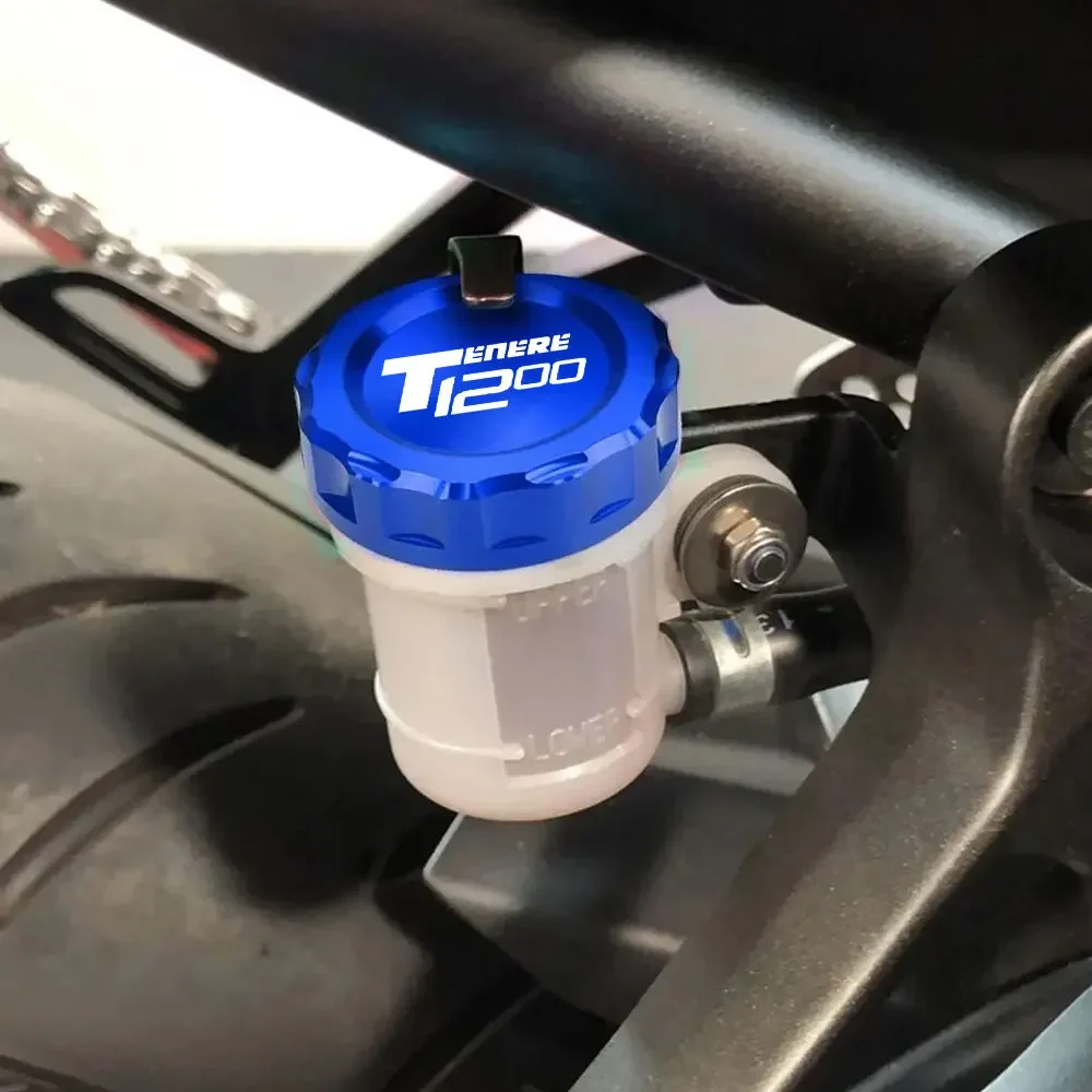 Motorcycle Accessories Rear brake Fluid Cylinder Master Reservoir Cover Cap For Yamaha Super Tenere 1200 Tenere1200 XT1200Z XTZ
