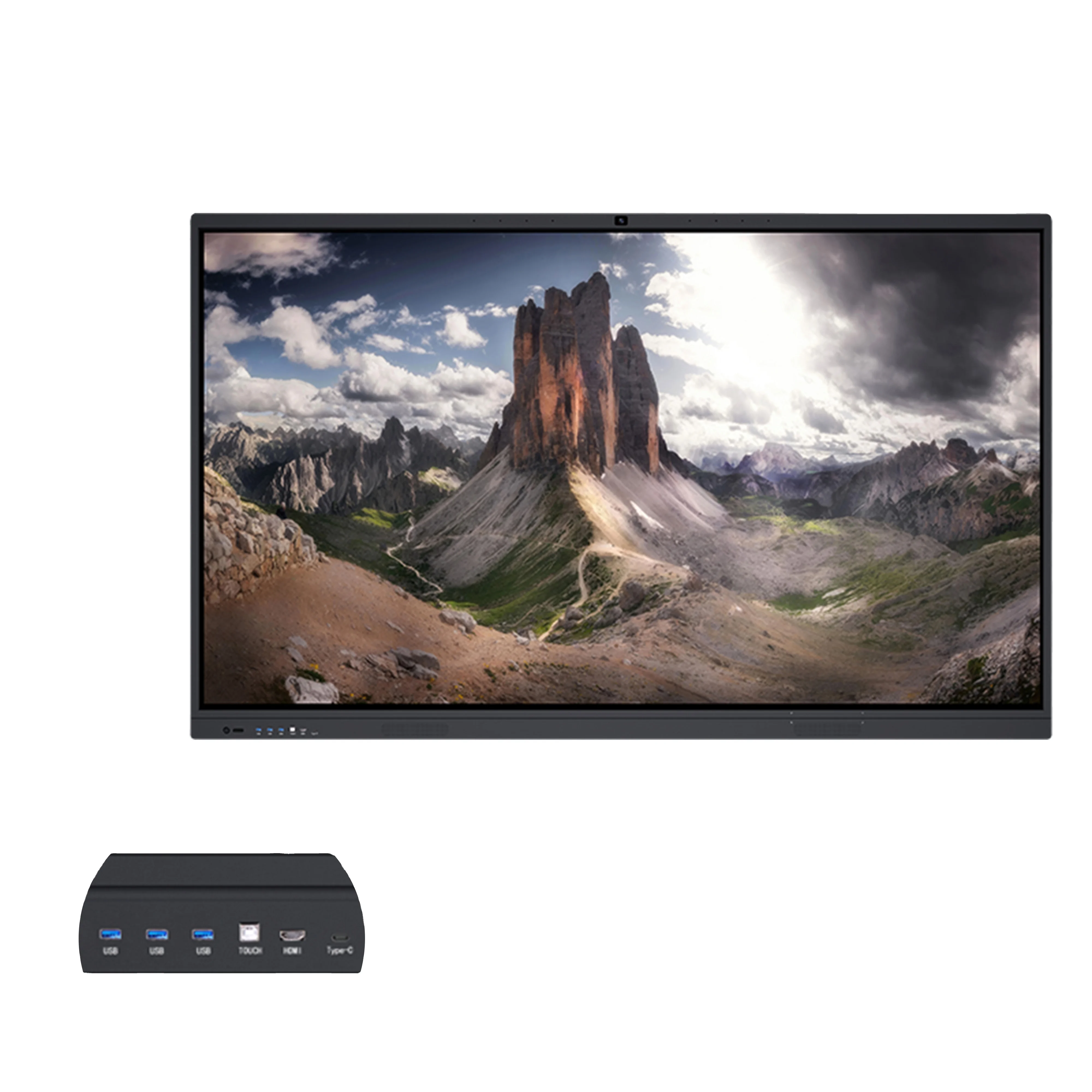 

85 дюймовая мультимедийная Магнитная многофункциональная Конференц-станция «все в одном»