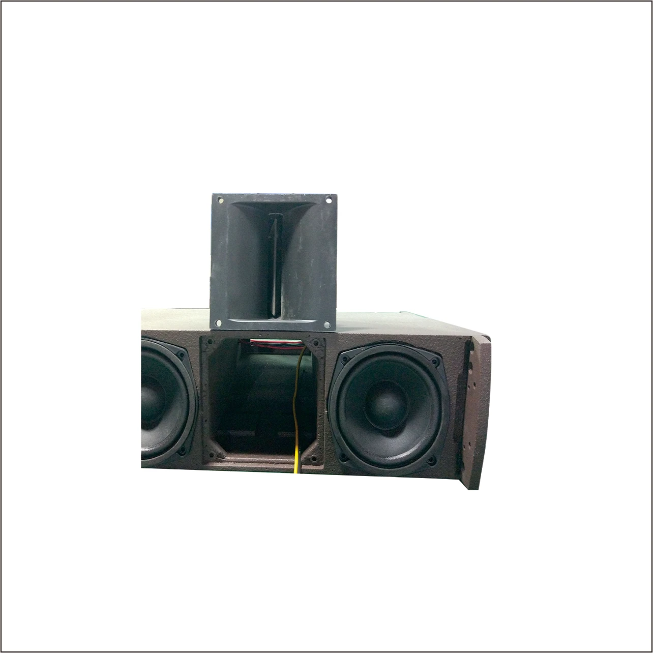 rated power 200w harga horn compact 15mm birch plywood box mini small line array