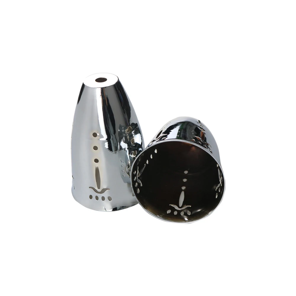 1PC Silver Metal Hookah Wind Cover For Shisha Hookahs Sheesha Chicha Narguile Accessories Gadget On The Top Vattenpipa