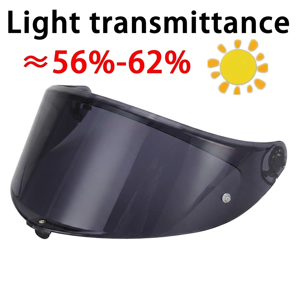 Universal Motorcycle Helmet Visor Lens Anti-UV Windshield Replacement for AGV K6/K6S, SHOEI, HJC, LS2 Arai MT Scorpion Full Face 4