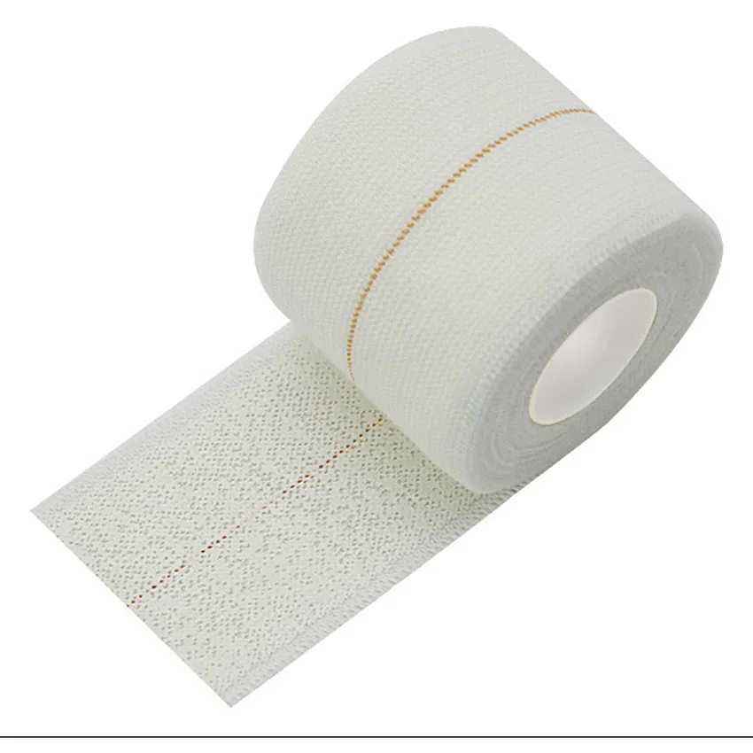 1 Roll Cotton Herringbone Pattern Heavy Elastic Bandage EAB Sports Adhesive Tape High Viscosity Emergency Pressure Fixation