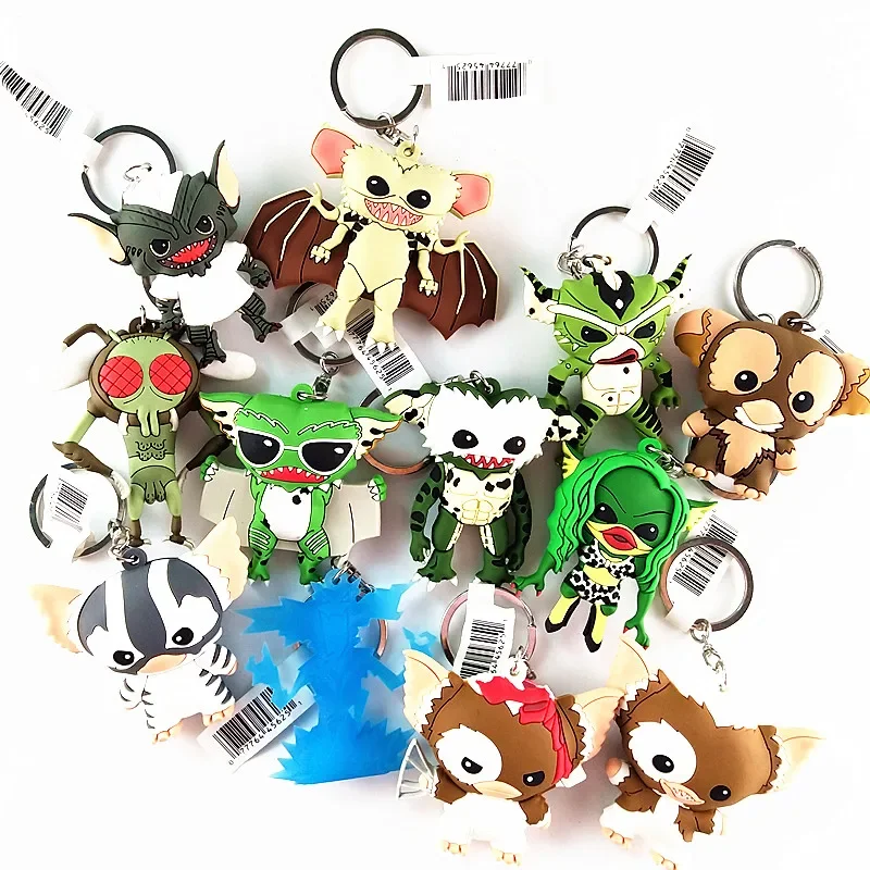 MONOGRAM Gremlins Ornament Key Ring Key Pendant Accessories Action Figure Model Toy Childern Gift