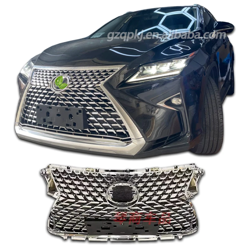 for 2016-2019 Lexus RX300 200T 450H grille chrome-plated Lexus RX upgrade 20 chrome-plated grille middle grid RX300 chrome-plate