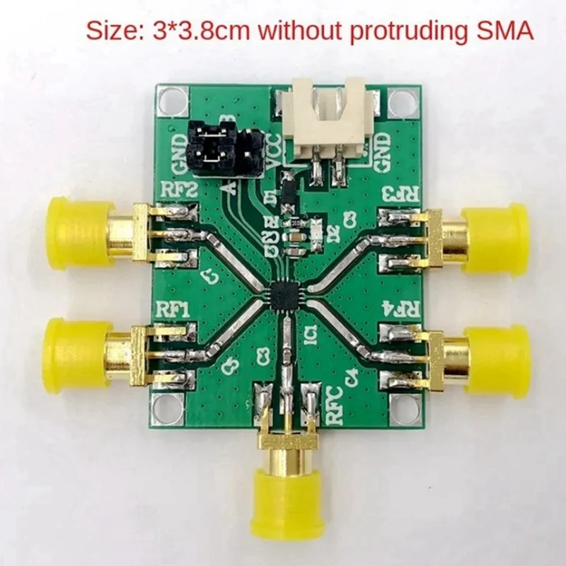 HMC7992 SP4T RF 스위치 모듈, 신호 라우팅 고성능, 비반사, 넓은 주파수 범위, 0.1Ghz-6Ghz