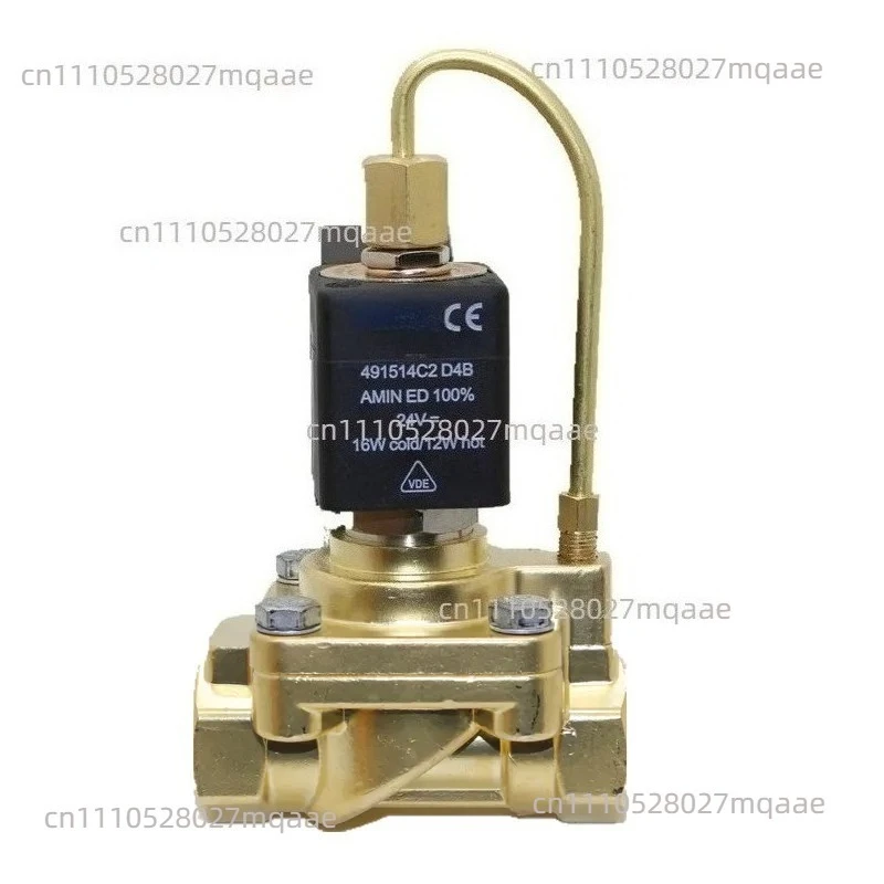 Blow Molding Machine Exhaust Valve - 322H35 Normally Open Type with Copper Tube (40kg High Pressure)