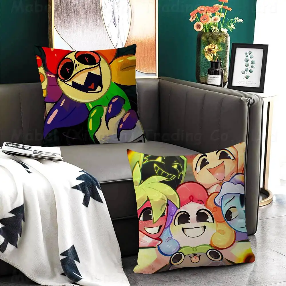 GAME Dandy's World Pillowcase Toon Gift Cushion Cover Bedroom Home Sofa Chair Seat Decor Pillow Case