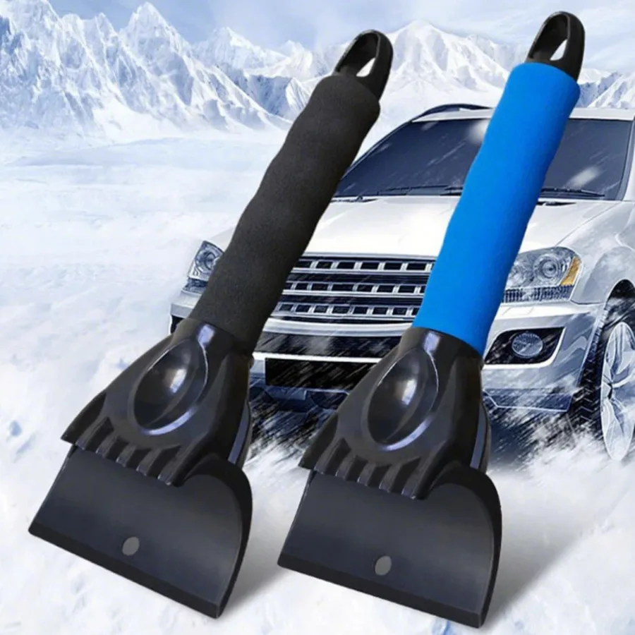 

1x Ice Scraper for Car Windshield Snow Shovel Winter Cars SUV Truck Window Door Removes Snow Frost Cleaning Scraper Tool