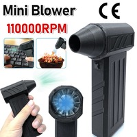 Mini Blower Turbo Violent Fan Speed Adjustable Powerful 110000RPM 45M/S Turbo Jet Fan High-Performance Brushless Motor