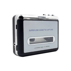 Lettore di Cassette portatile da cassetta USB a convertitore MP3 Walkman Audio Music Cassette con auricolari