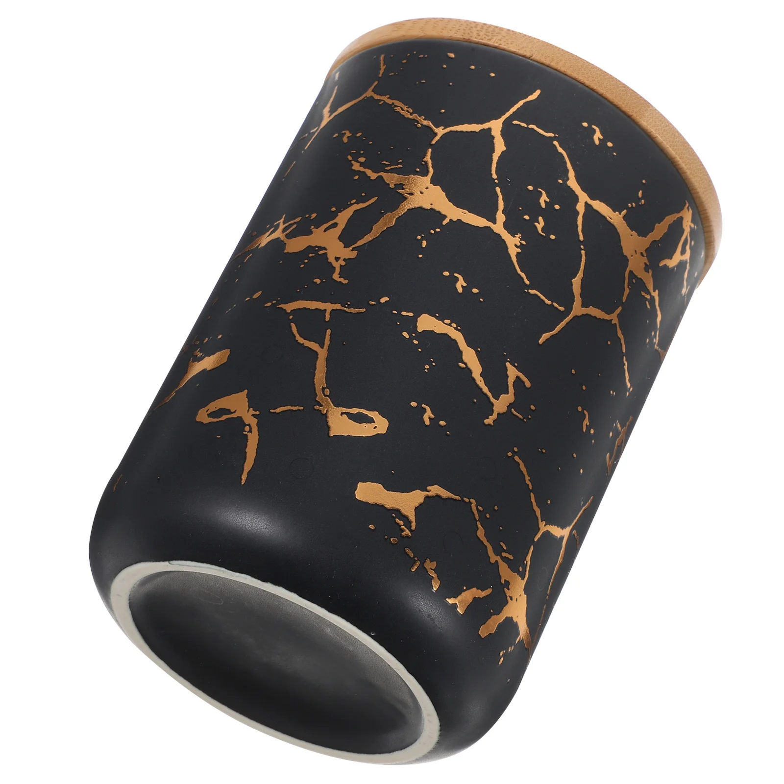 

Tea Storage Jar Ceramic Airtight Candy Container Sealed Lid Home Supplies Organizer Loose Tea Holder Sugar Coffee Snacks