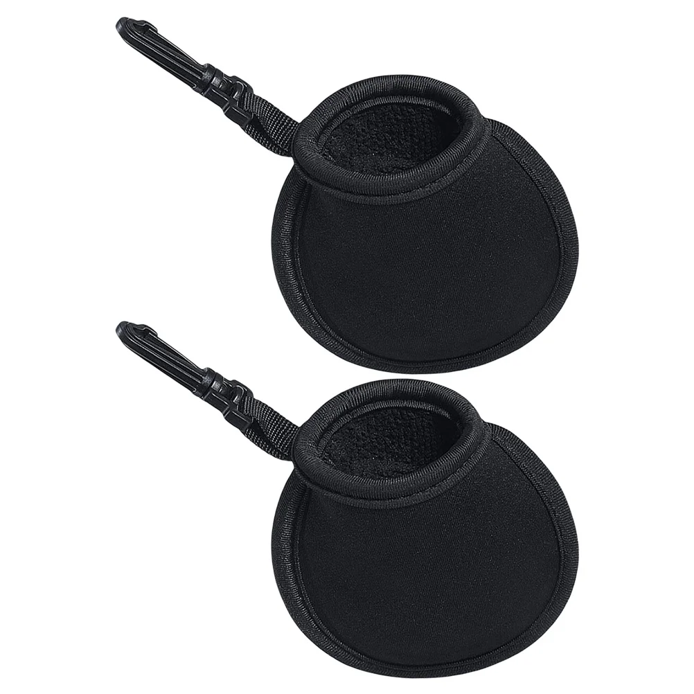 Custodia per pulizia palline da golf da 2 pezzi: pulizia efficiente con protezione antigraffio, leggera, comoda da usare in qualsiasi luogo di ambiente