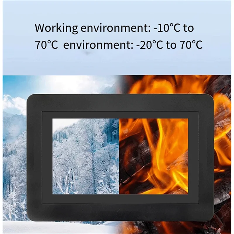 ABSY 7-Inch DSI Capacitive Touch Display IPS Capacitive Touch Panel -Compatible /VGA For Raspberry Pi 5