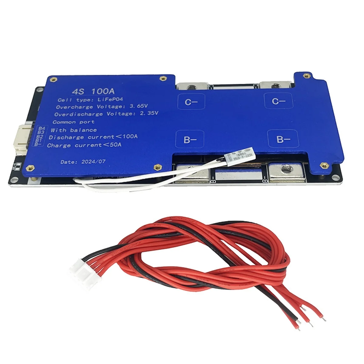 ABFI BMS バッテリー保護回路基板 4S 12V 100A Lifepo4 リチウムリン酸鉄バランス充電付き