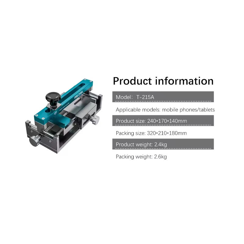 

TBK-215A Perfectly Corrects Bending and Deformation of the Middle Frame of Mobile Phones and Tablets