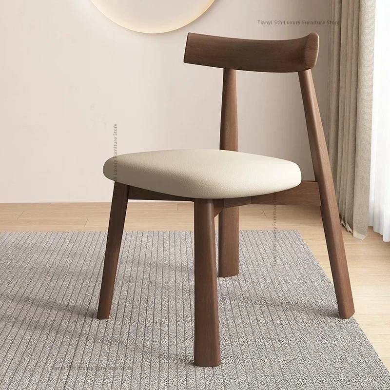 

Accent Nordic Dining Chairs Living Room Kitchen Designer Modern Restaurant Wooden Dining Chairs Assemble Home Furniture Sillas