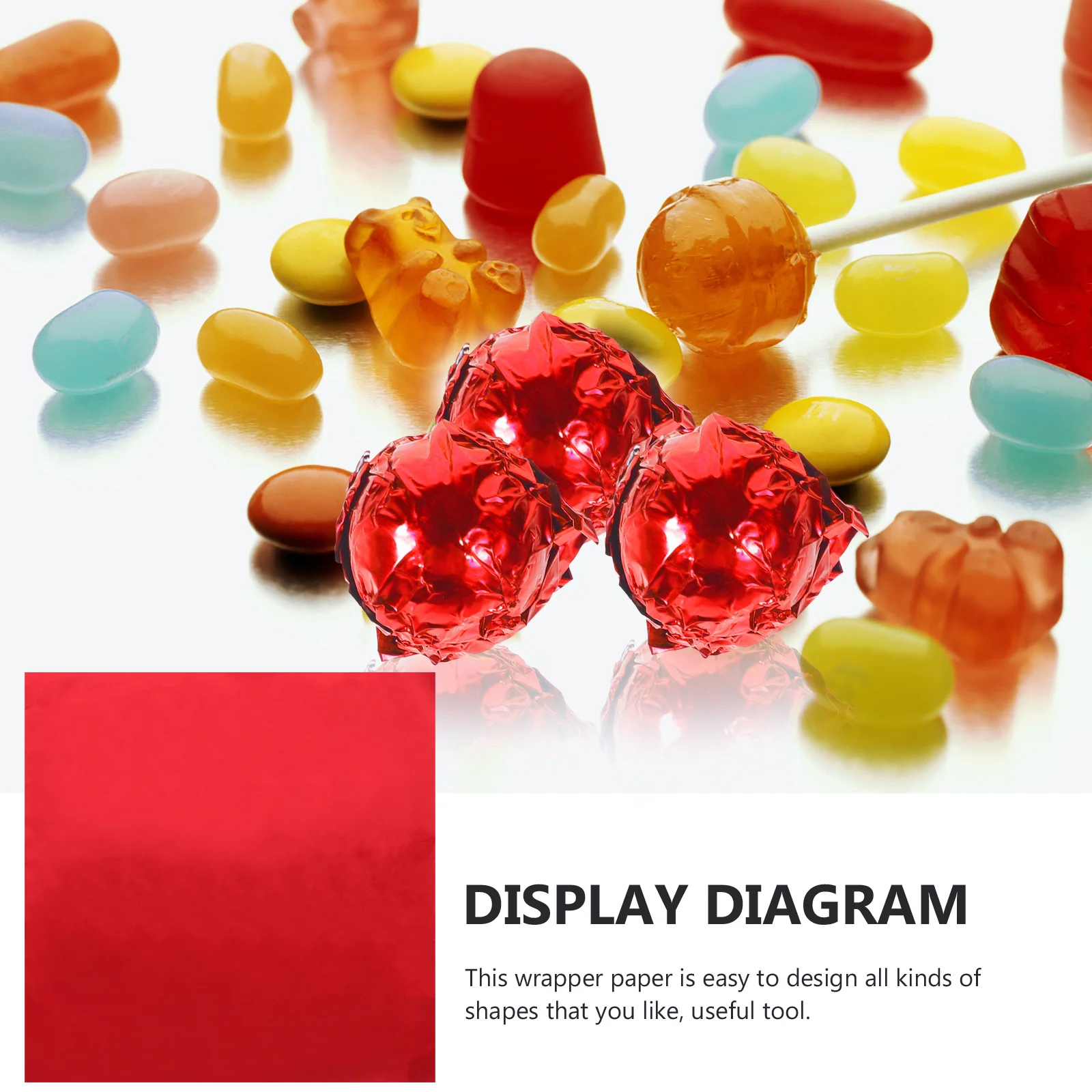 

100Pcs Safe and Tough Packing Foil for Keeping Food Covering Cooked Meals Perfect for Home Outdoor Barbecue