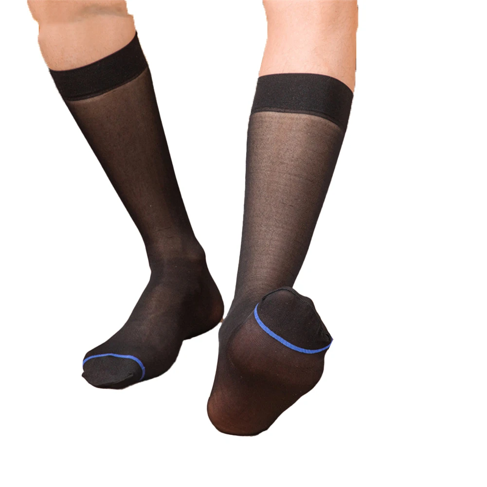 For Formal Events Business Dress Socks Sexy Mens Socks Breathable Comfortable Lightweight Traceless Wear-resistant