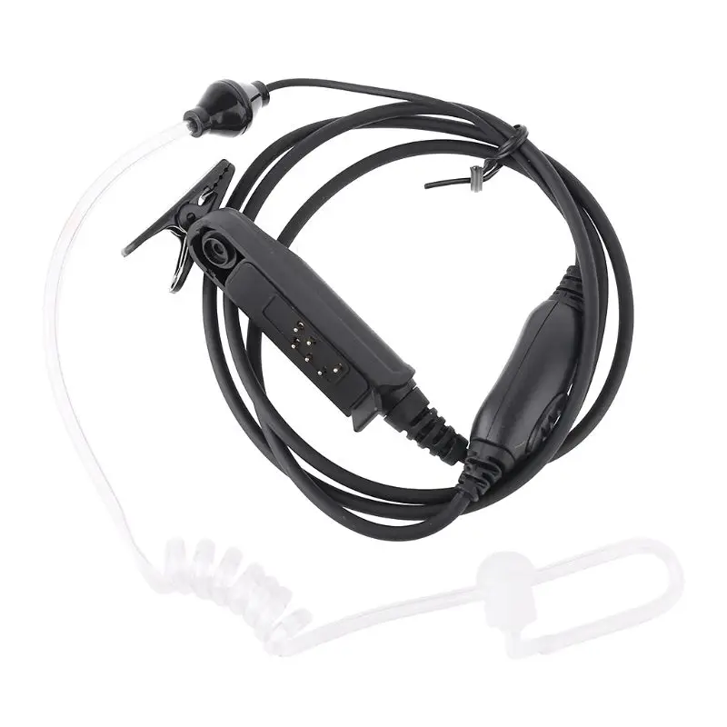 Waterproof Covert Air Acoustic Tube Earpiece Headset for BaoFeng UV-9R 9700 A-58 UV-9RPlus Walkie Talkie Radio Dropship