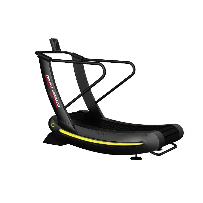 Fitness Equipment No Power Treadmill, Unplugged Adjustable Resistance Magnetic Control