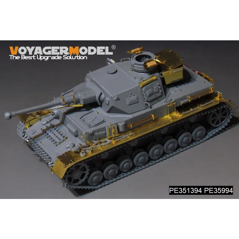 Voyager Model PE351394 1/35 Pz.Kpfw.IV Ausf.F2 Basic（B ver included Damaged Road Wheels）（For DRAGON 6360 6363 9019)