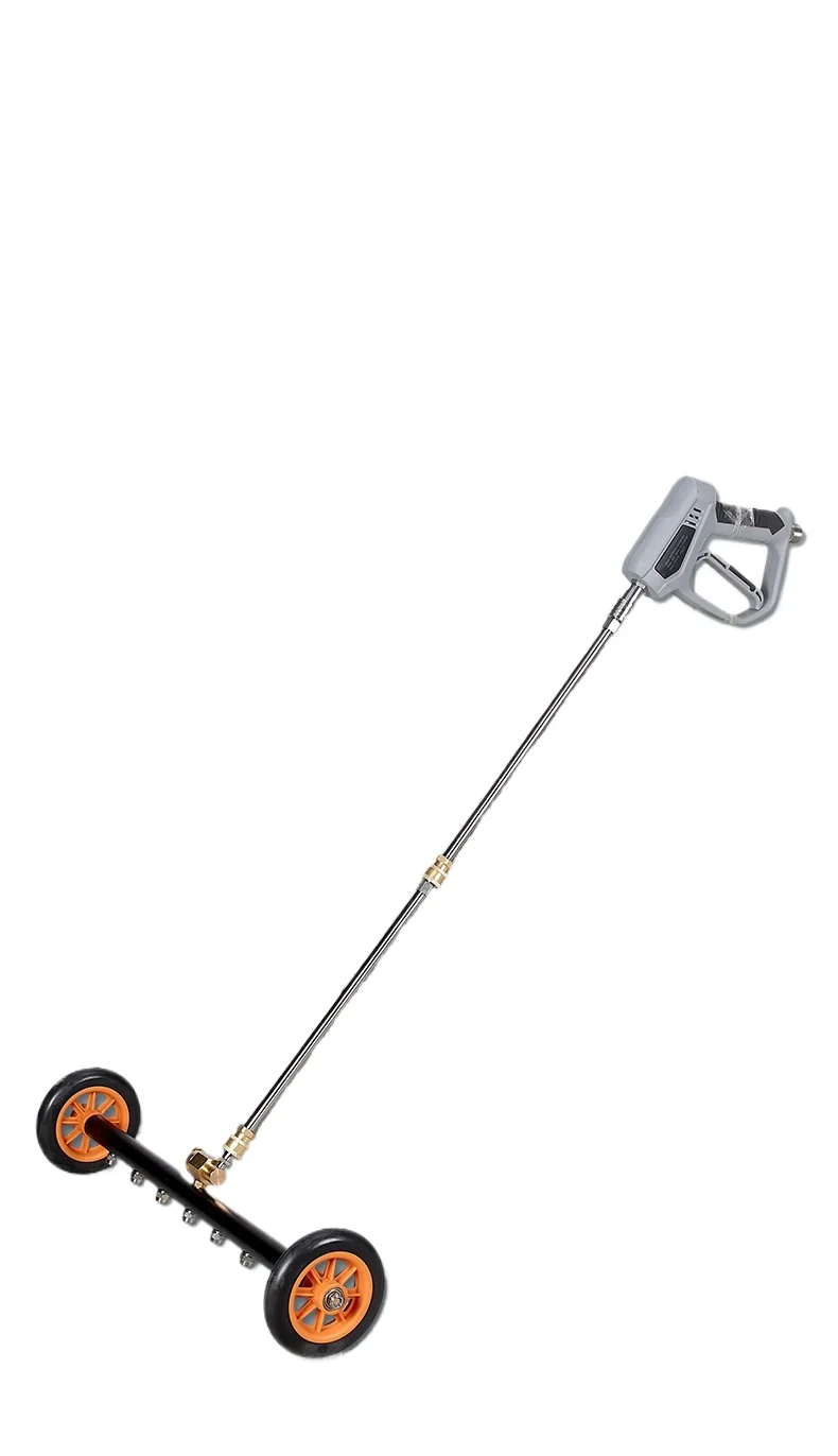 

Ground road cleaning water gun universal wheel high pressure cleaner