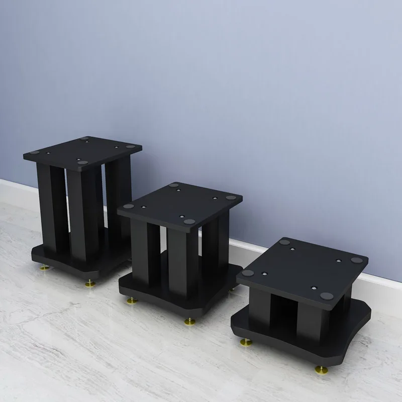Customized speaker bracket, shock absorber rack bracket, desktop audio tripod, bookshelf, surround floor hifi equipment shelf
