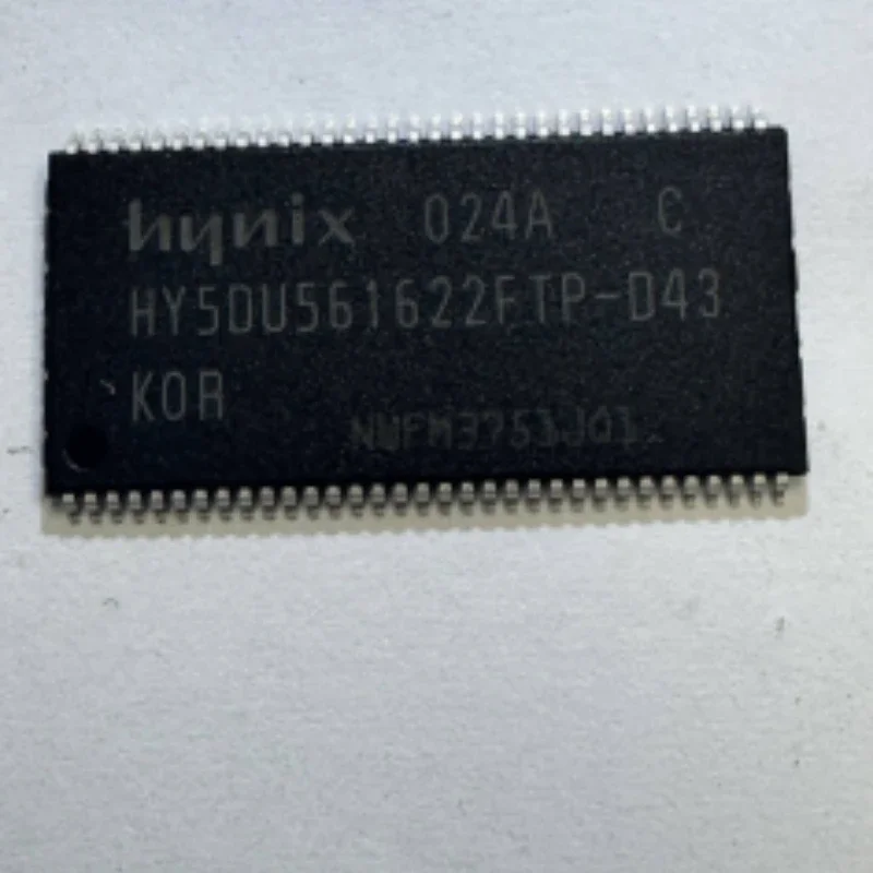 HY5DU561622FTP-D43 DDR SDRAM Memory IC 256Mb 16Mx16 200MHz 2.6V TSOP2-66 for Embedded Systems and Networking