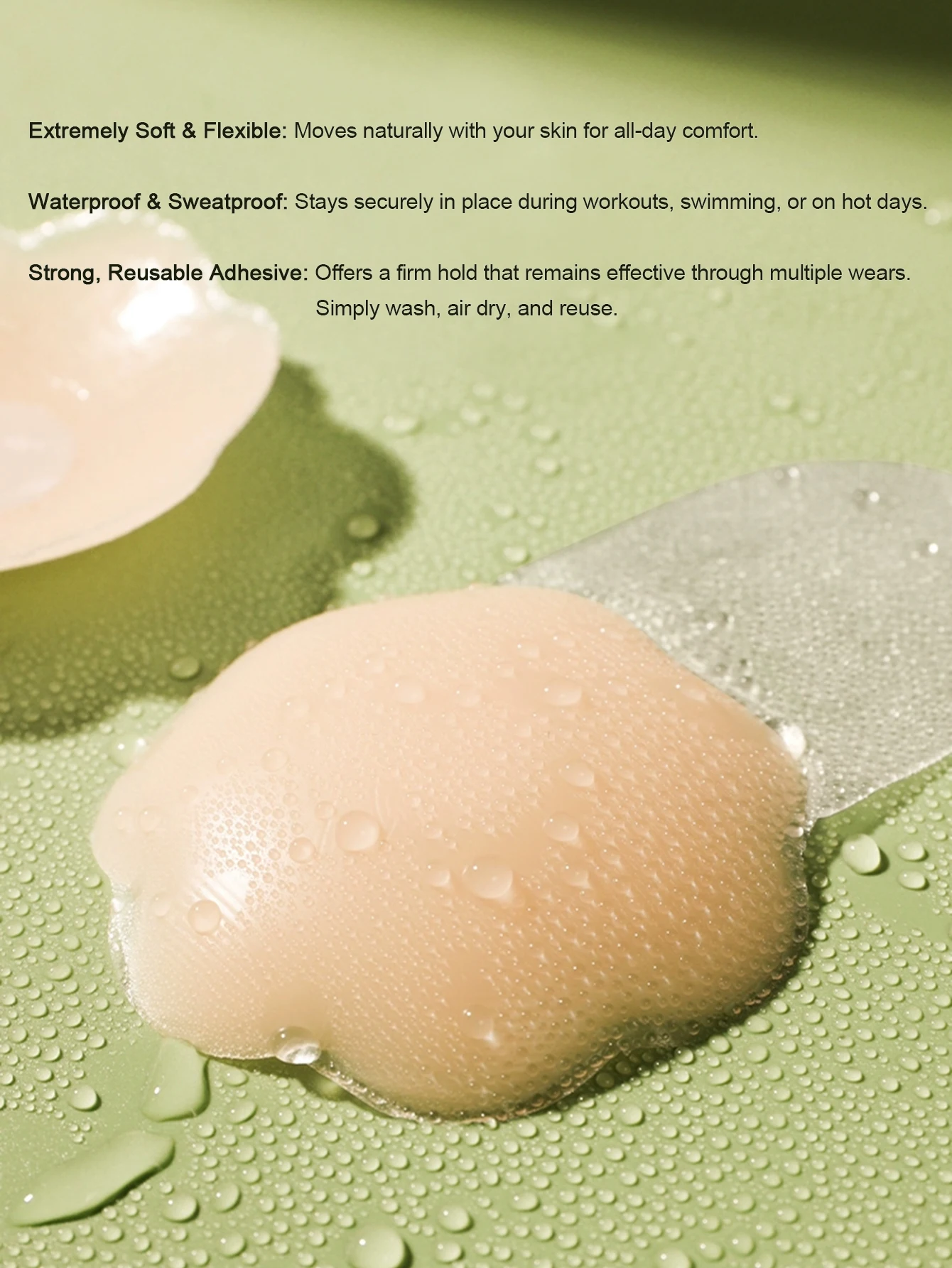 Selbstklebender Hochzeits-BH für große Brüste, unsichtbarer, trägerloser, vollständiger Abdeckung mit maximalem Lift, ultimativer Stützkomfort für ABCD-Cups