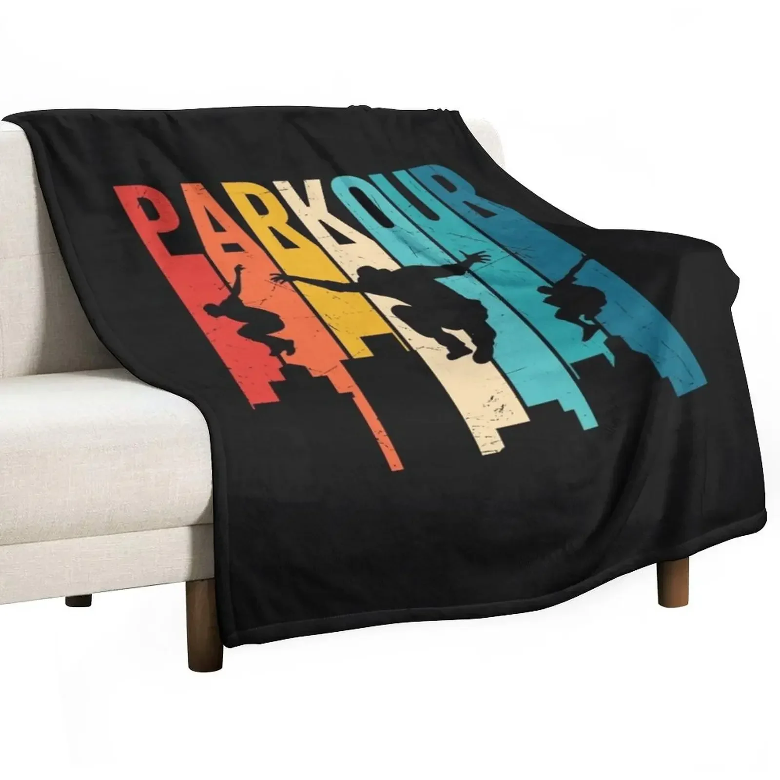 Parkour , free running Throw Blanket christmas decoration Blankets For Baby Blankets