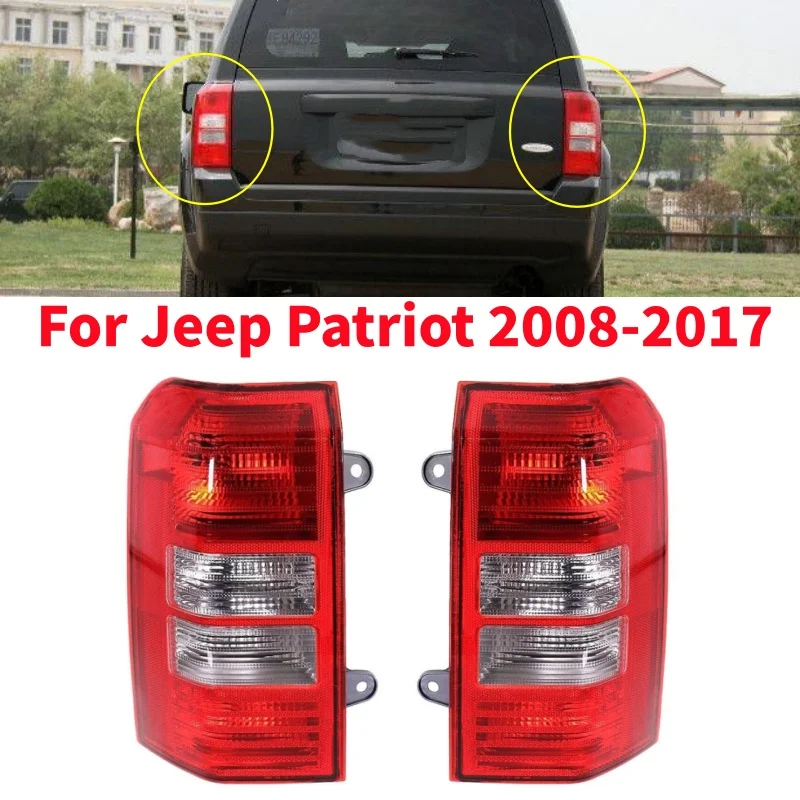 

1Pcs Car Rear Tail Light Turn Signal Warning Light For Jeep Patriot 2008-2017 5160365AE，5160364AE