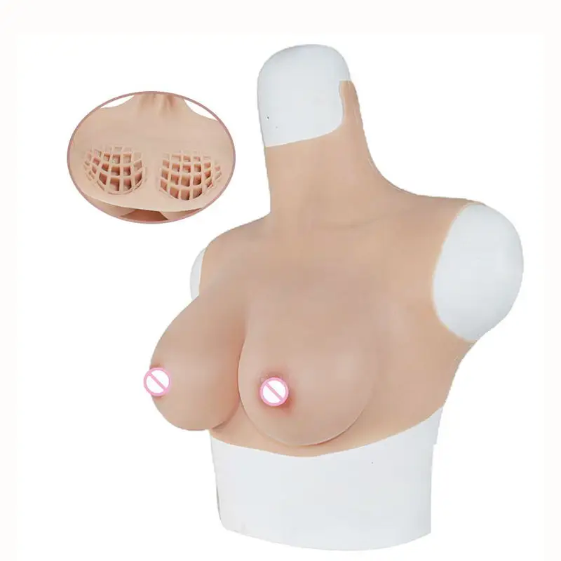 

Female Silicone Breast Forms For Women Fake Boobs C Cup Enhancer Cosplay Artificial Tits Cancer Patient Product Crossdresser